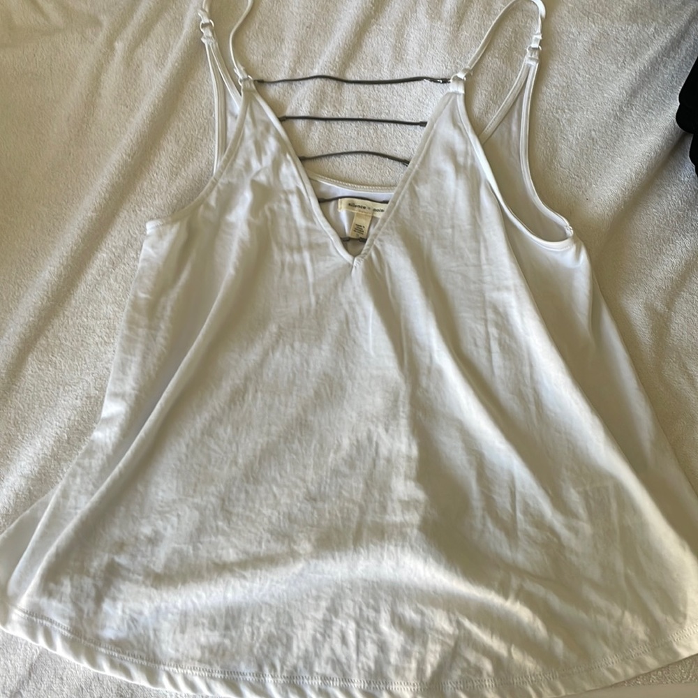 White flowy tank top from urbanoutfitters